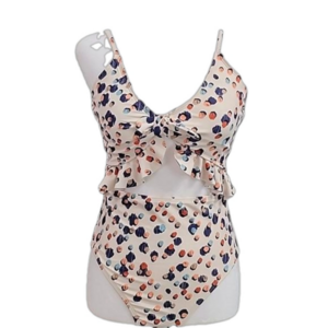 HURLEY ONE PIECE WITH PEEKABOO WAIST SIZE MEDIUM